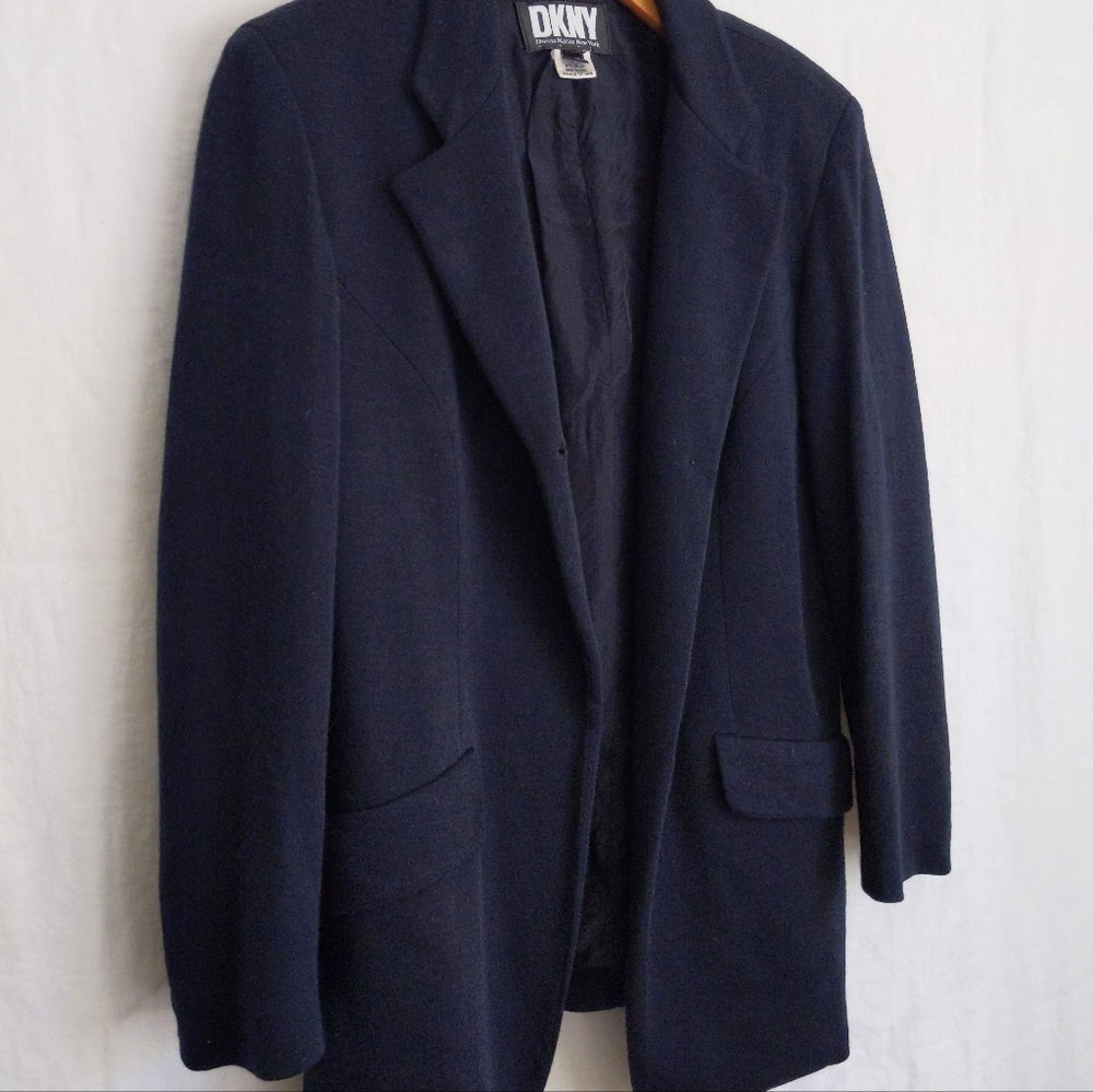 DKNY Navy Blue Women's Blazer